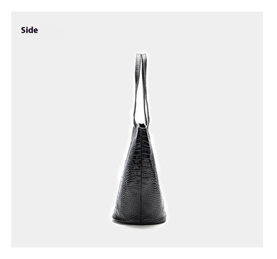 Bolsa Tote Estampado Cocodrilo Gran Capacidad Cilíndrica Diseño Premium - Image 19