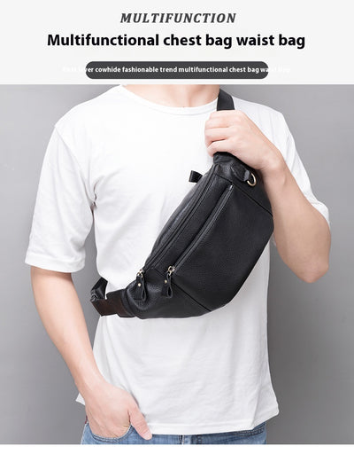 Bolsa Mensajero de Cuero Genuino para Hombre - Piel de Vaca Premium Multifuncional - Image 15