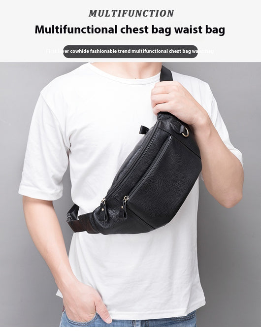 Bolsa Mensajero de Cuero Genuino para Hombre - Piel de Vaca Premium Multifuncional - Image 15