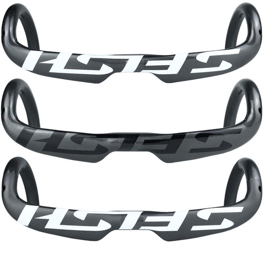 Manillar de Fibra de Carbono para Bicicleta de Ruta - Diseño Ergonómico 380-440mm - Image 9