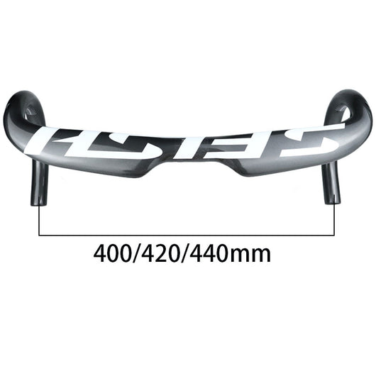 Manillar de Fibra de Carbono para Bicicleta de Ruta - Diseño Ergonómico 380-440mm - Image 14
