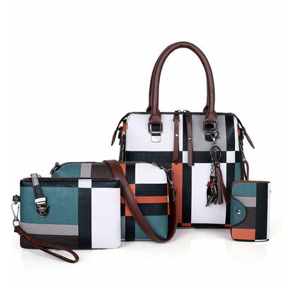 Bolsos de Lujo a Cuadros para Mujer - Diseño Premium - Image 6