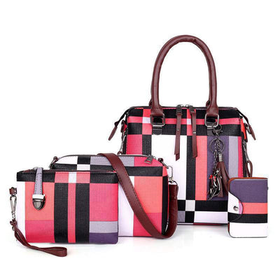 Bolsos de Lujo a Cuadros para Mujer - Diseño Premium - Image 9
