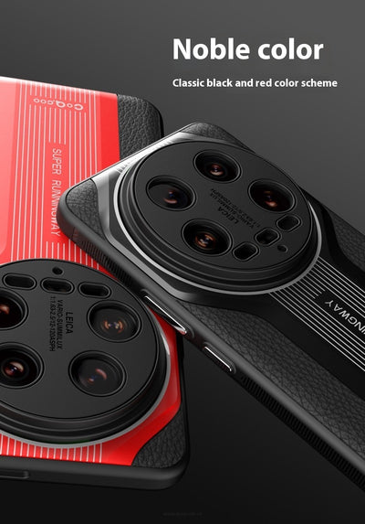 Funda Protectora de Porcelana con Patrón de Cuero - Resistente a Caídas - Image 15