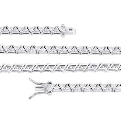 Pulsera de Circón Geométrico Triangular 5MM - Image 15