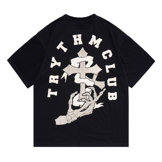 Camiseta Estampada con Cruz para Hombre - Image 26