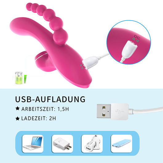 Estimulador de Múltiples Frecuencias con Succión para Mujeres - Image 34