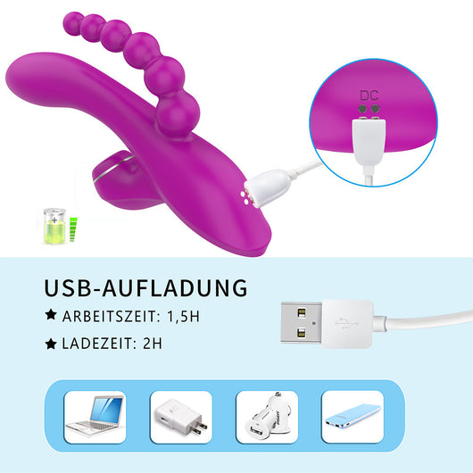 Estimulador de Múltiples Frecuencias con Succión para Mujeres - Image 35