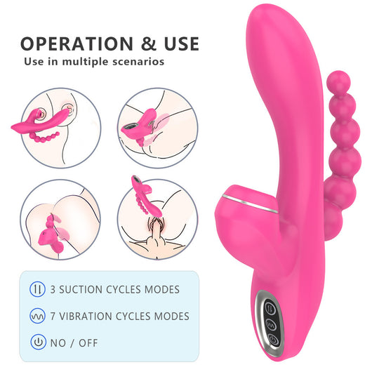 Estimulador de Múltiples Frecuencias con Succión para Mujeres - Image 41