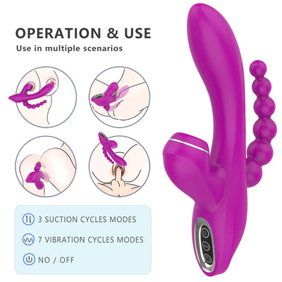 Estimulador de Múltiples Frecuencias con Succión para Mujeres - Image 50