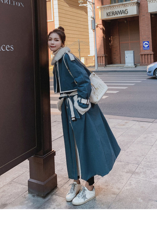 Abrigo Largo de Algodón para Invierno Mujer - Image 28