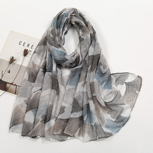 Pañuelo de Voile Estampado - Elegancia y Versatilidad - Image 17