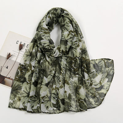 Pañuelo de Voile Estampado - Elegancia y Versatilidad - Image 19