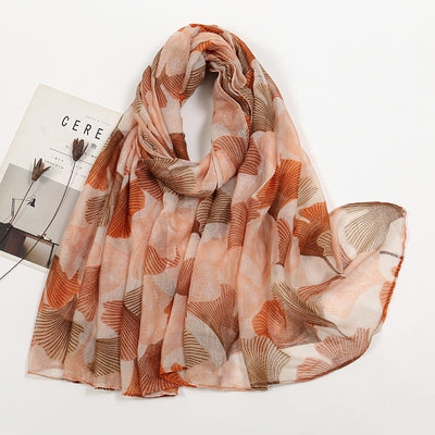 Pañuelo de Voile Estampado - Elegancia y Versatilidad - Image 28