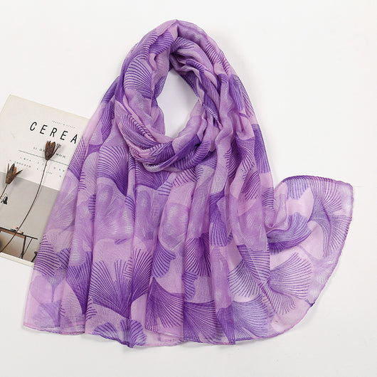 Pañuelo de Voile Estampado - Elegancia y Versatilidad - Image 29