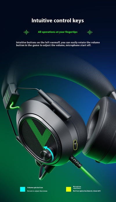 Auriculares Gaming G810 con Control por Cable - Sonido Inmersivo para Jugadores - Image 19