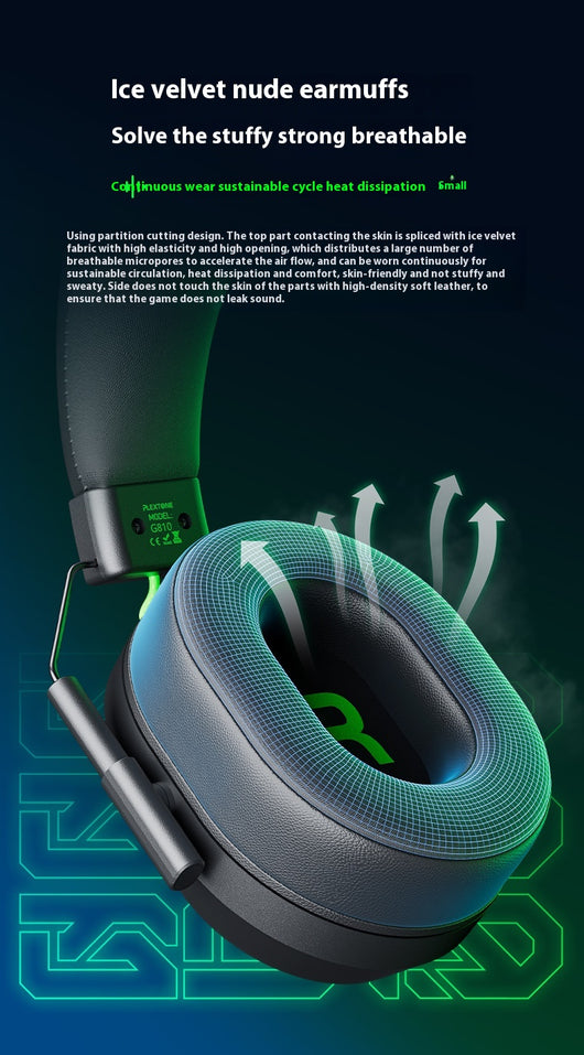 Auriculares Gaming G810 con Control por Cable - Sonido Inmersivo para Jugadores - Image 23
