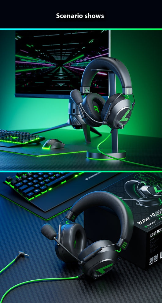 Auriculares Gaming G810 con Control por Cable - Sonido Inmersivo para Jugadores - Image 24