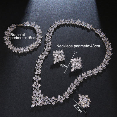 Conjunto de 4 Collares y Pulseras de Cobre con Circonitas Micropavé - Image 7