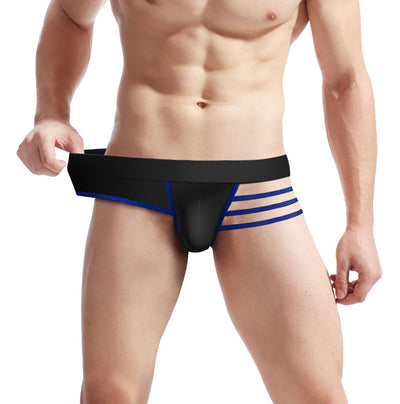Bóxer Hombre Seda de Hielo Translúcido Tanga Cintura Baja - Image 19