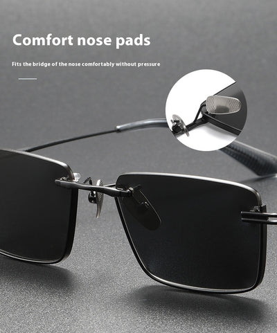 Gafas de Sol Polarizadas Titanio Puro DTX416 con Opción de Lentes Miópicas para Mujer - Image 16