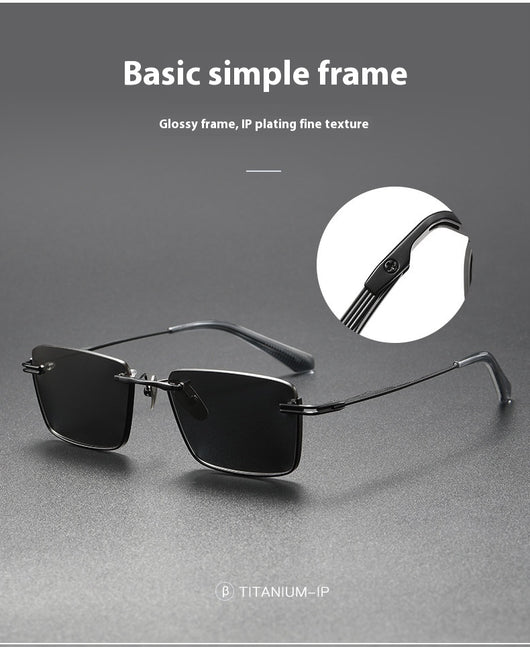 Gafas de Sol Polarizadas Titanio Puro DTX416 con Opción de Lentes Miópicas para Mujer - Image 18
