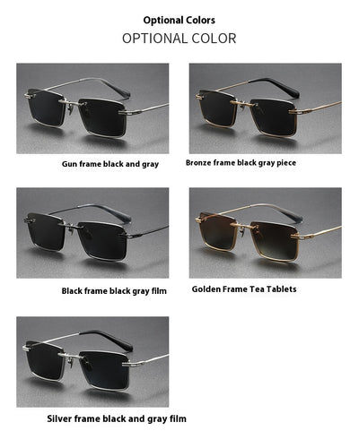 Gafas de Sol Polarizadas Titanio Puro DTX416 con Opción de Lentes Miópicas para Mujer - Image 21