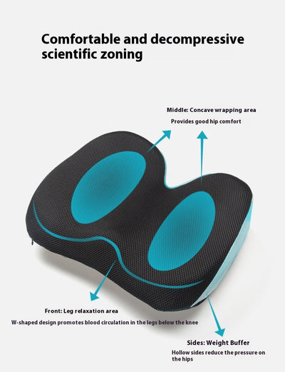 Cojín Ergonómico de Espuma Viscoelástica para Auto y Oficina - Image 26