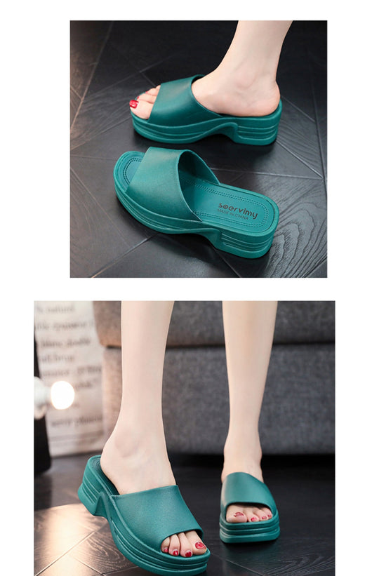 Sandalias Plataforma Impermeables para Mujer - Botas de Lluvia Antideslizantes - Image 44