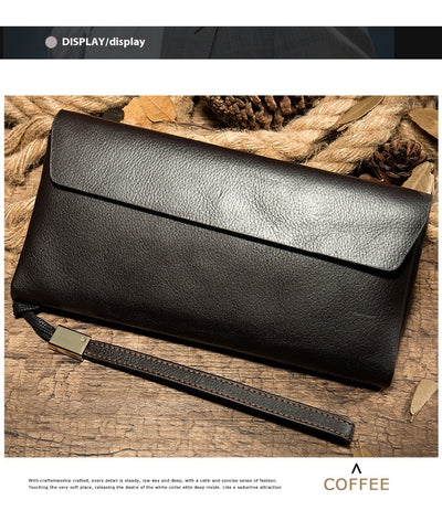 Billetera de Cuero Estilo Coreano Piel Vacuno Premium Mujer Mediana - Image 12
