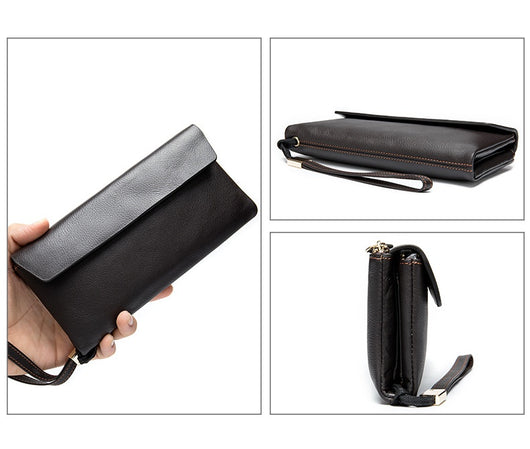 Billetera de Cuero Estilo Coreano Piel Vacuno Premium Mujer Mediana - Image 13