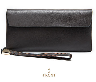Billetera de Cuero Estilo Coreano Piel Vacuno Premium Mujer Mediana - Image 14