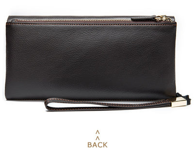 Billetera de Cuero Estilo Coreano Piel Vacuno Premium Mujer Mediana - Image 16