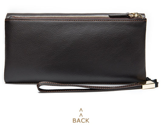 Billetera de Cuero Estilo Coreano Piel Vacuno Premium Mujer Mediana - Image 16
