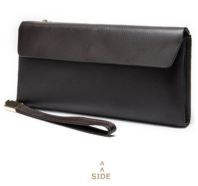 Billetera de Cuero Estilo Coreano Piel Vacuno Premium Mujer Mediana - Image 17