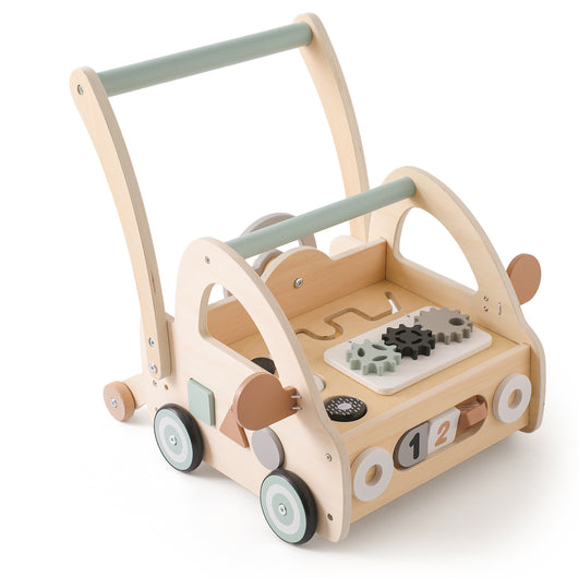 Andador Educativo de Madera con Puzzle Multifuncional - Image 18