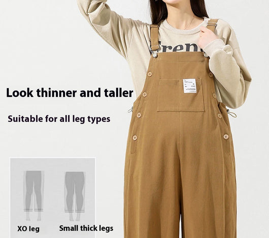 Pantalones Maternales Holgados Talla Grande para Exterior - Image 60