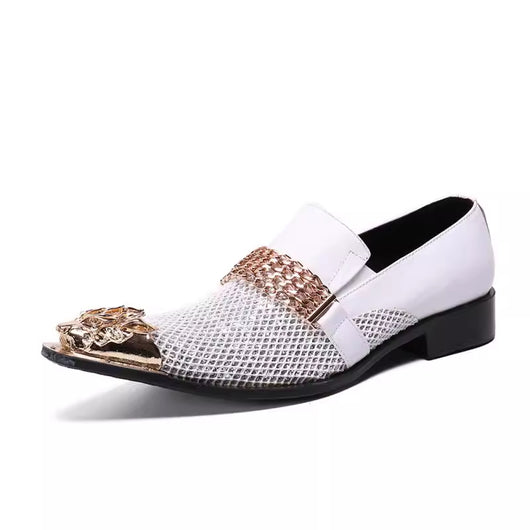 Zapatos de Vestir de Cuero con Alza Interna Estilo Británico - Image 8