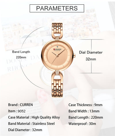 Reloj de Mujer con Cristales Brillantes Resistente al Agua - Image 29