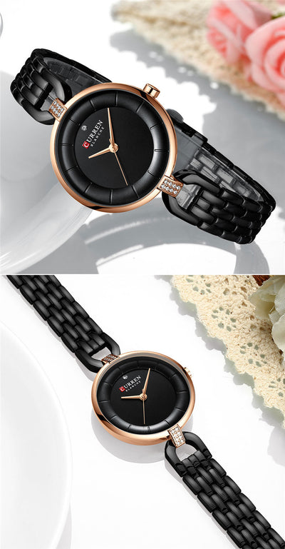 Reloj de Mujer con Cristales Brillantes Resistente al Agua - Image 30