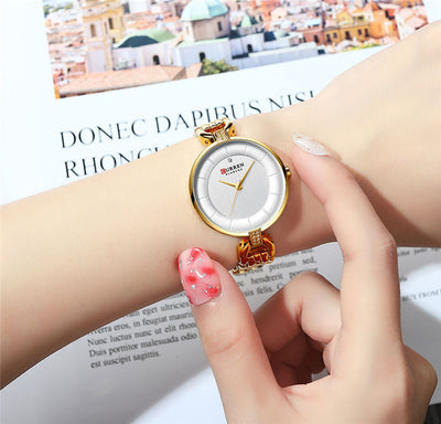 Reloj de Mujer con Cristales Brillantes Resistente al Agua - Image 35
