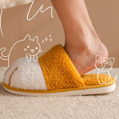 Pantuflas Cálidas de Pareja con Diseño Adorable de Patitas de Gato - Image 15