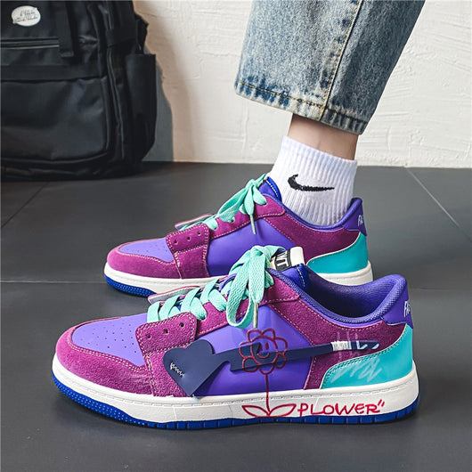 Zapatillas Urbanas con Diseño Graffiti para Hombre - Image 11