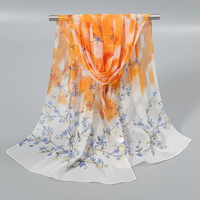 Pañuelo de Seda Chiffon Elegante para Mujer - Image 25