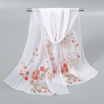 Pañuelo de Seda Chiffon Elegante para Mujer - Image 26