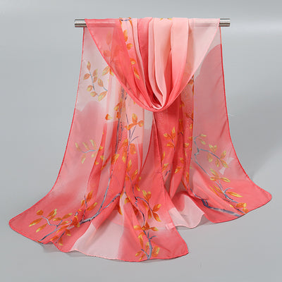 Pañuelo de Seda Chiffon Elegante para Mujer - Image 27
