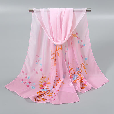 Pañuelo de Seda Chiffon Elegante para Mujer - Image 30