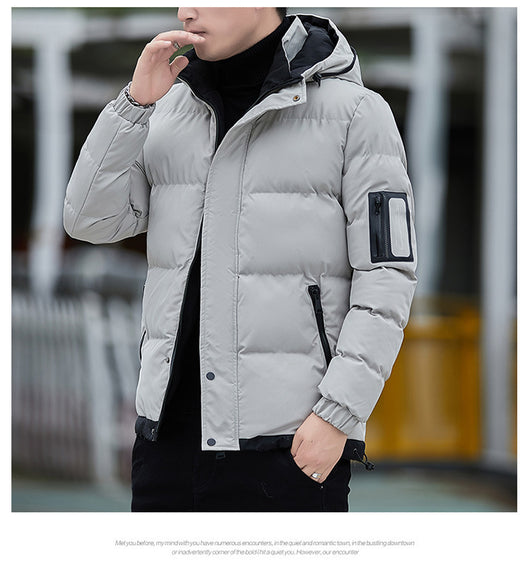 Chaqueta Acolchada Casual para Hombre - Image 7
