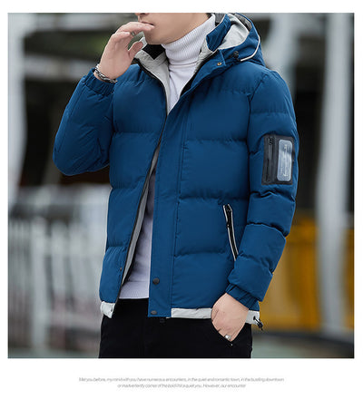 Chaqueta Acolchada Casual para Hombre - Image 8