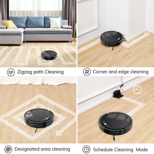 Aspiradora Robótica Inteligente con Recarga Automática y Control Remoto - Image 26